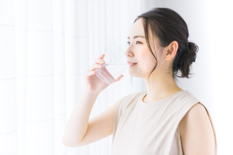 水分補給と必要に応じた点滴